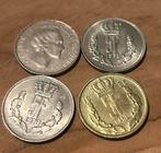Lot luxembourgeois 4 x 5 francs en qualité, Timbres & Monnaies, Monnaies | Europe | Monnaies euro, Enlèvement ou Envoi, Luxembourg