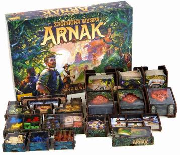 UV Print Insert : Lost Ruins of Arnak + Leaders expansion beschikbaar voor biedingen