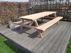 2.5 m lang 10 pers ZWARE KWALITEIT picknicktafel Douglas hou, Ophalen, Nieuw, Hout