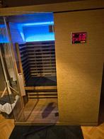 Sauna, Sport en Fitness, Sauna, Ophalen, Zo goed als nieuw, Infrarood, Complete sauna