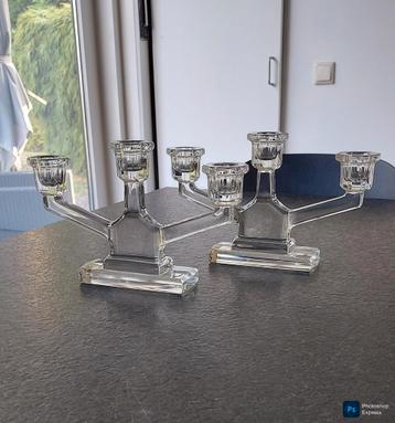 2 kandelaars Val Saint Lambert "Broadway beschikbaar voor biedingen