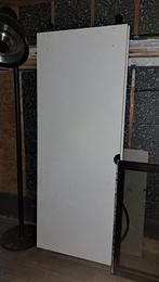 2 schildersdeurbladen (schuifdeuren) 220x85 cm, Doe-het-zelf en Bouw, Ophalen, Gebruikt, 80 tot 100 cm, 215 cm of meer