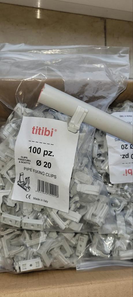 Buisklemmen €15/zak van 100, Doe-het-zelf en Bouw, Elektriciteit en Kabels, Ophalen of Verzenden