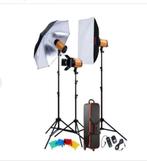 flitsset, Audio, Tv en Foto, Fotografie | Fotostudio en Toebehoren, Ophalen, Zo goed als nieuw, Lamp of Flitsset