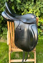 Kieffer zadel 17,5 inch, Dieren en Toebehoren, Ophalen of Verzenden, Zo goed als nieuw, Dressuur