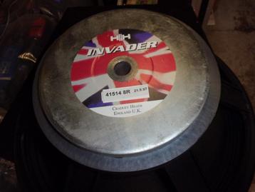 woofer HH Invader 15"   vintage uk 400w/8 ohm, Enlèvement, Utilisé