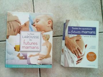 1larousse des futurs mamans  et  1les questions des mamans beschikbaar voor biedingen