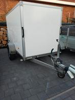 Gesloten aanhanger Hapert in nieuwstaat, Ophalen, Zo goed als nieuw