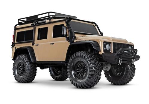 TRXXS I Traxxas Land Rover Defender Crawler Sand Edition, Hobby en Vrije tijd, Modelbouw | Radiografisch | Auto's, Nieuw, Auto offroad