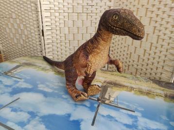 Velociraptor dinosaurus 32" pluche Jurassic Park beschikbaar voor biedingen