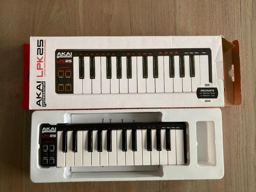 Akai Professional LPK25 MK2 USB/MIDI keyboard, Muziek en Instrumenten, Midi-apparatuur, Gebruikt, Ophalen