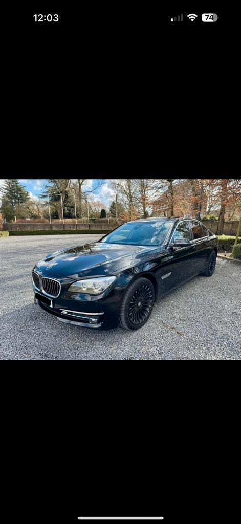 BMW 730d x-drive  - full option - btw, Auto's, BMW, Bedrijf, 7 Reeks, 4x4, ABS, Achteruitrijcamera, Adaptieve lichten, Adaptive Cruise Control