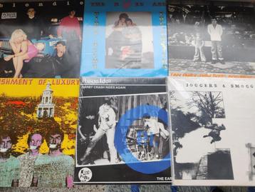 lot van 10 punk lps (dead kennedys, dirty scums, ex, ian dur beschikbaar voor biedingen