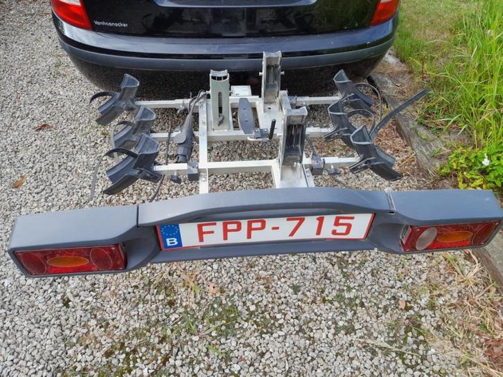 Fietsdrager Twinny Load 2 fietsen, Auto diversen, Fietsendragers, Gebruikt, Trekhaakdrager, 2 fietsen, Ophalen