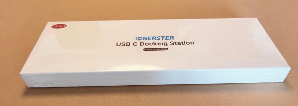 OBERSTER Station d'accueil USB C Docking Station,13 en 1 hub USB C