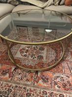 Table basse salon en verre, Maison & Meubles, Moins de 50 cm, Rond, 50 à 100 cm, Comme neuf