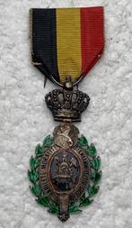 Medaille, Ereteken vn de LANDBOUW, (Vr 1918) GROENE blaadjes, Ophalen of Verzenden, Landmacht, Lintje, Medaille of Wings
