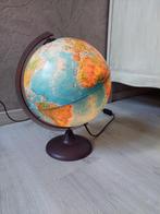 Wereldbol met verlichting, Ophalen, Verlicht, Zo goed als nieuw