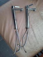 2 Blaufoss hoge wastafel waterkranen, Ophalen, Wastafel