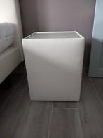 2 nachtkastjes lederlook, Huis en Inrichting, Woonaccessoires | Zuilen en Pilaren, Ophalen, Gebruikt