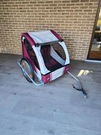 Fietskar 2 kinderen/cargo fietstrailer, Fietsen en Brommers, Fietsaccessoires | Aanhangwagens en Karren, Ophalen