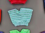 grijs met groene strepen, korte broek 74-80, Enfants & Bébés, Vêtements de bébé | Taille 74, Comme neuf, Enlèvement ou Envoi