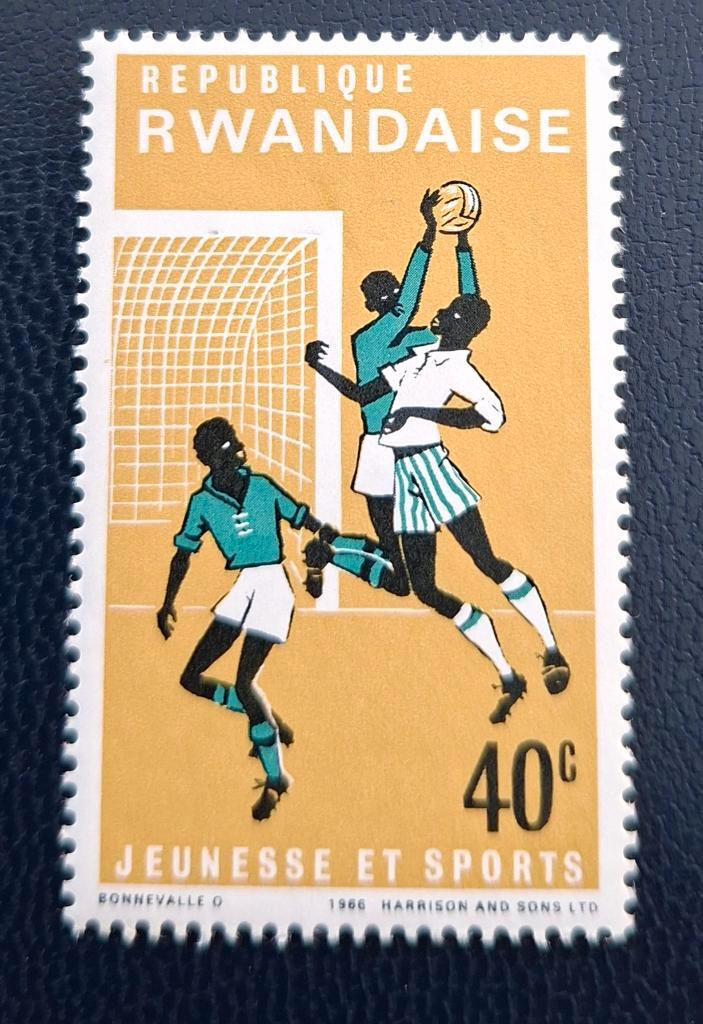Timbre Rwanda OBP 164**, Timbres & Monnaies, Timbres | Afrique, Non oblitéré, Enlèvement ou Envoi