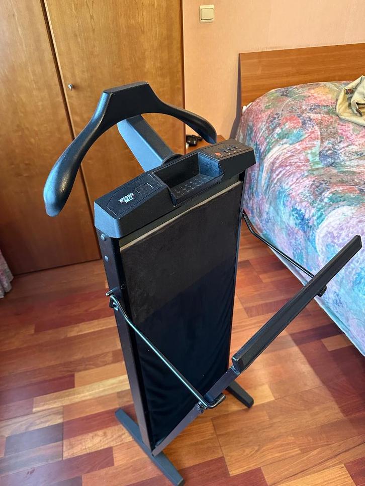 Corby 7700 Presse à pantalon en frêne noir, Elektronische apparatuur, Strijkijzers en Strijkplanken, Zo goed als nieuw, Ophalen