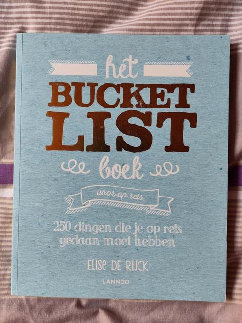 Elise De Rijck - Het Bucketlist boek voor op reis, Boeken, Hobby en Vrije tijd, Zo goed als nieuw, Ophalen of Verzenden
