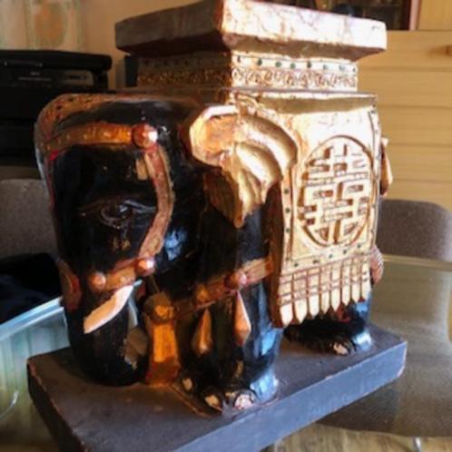 Grand bois d'éléphant, Antiquités & Art, Art | Sculptures & Bois, Enlèvement