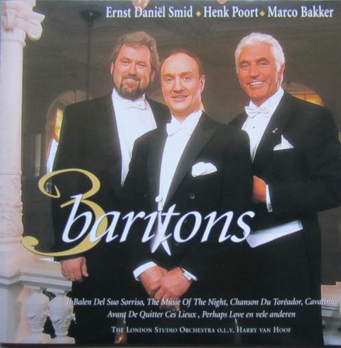 CD- 3 Baritons Ernst Daniel Smit -Marco Bakker, Cd's en Dvd's, Cd's | Pop, Ophalen of Verzenden