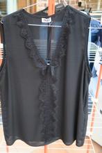 Topje nieuw zwart broderie Liu Jo mt 42, Enlèvement ou Envoi, Liu Jo, Noir, Taille 42/44 (L)