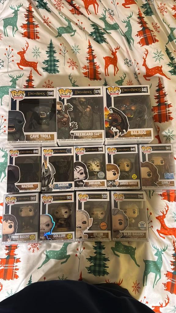 The lord of the rings Funko pop collectie, Hobby en Vrije tijd, Verzamelkaartspellen | Pokémon, Zo goed als nieuw, Ophalen of Verzenden