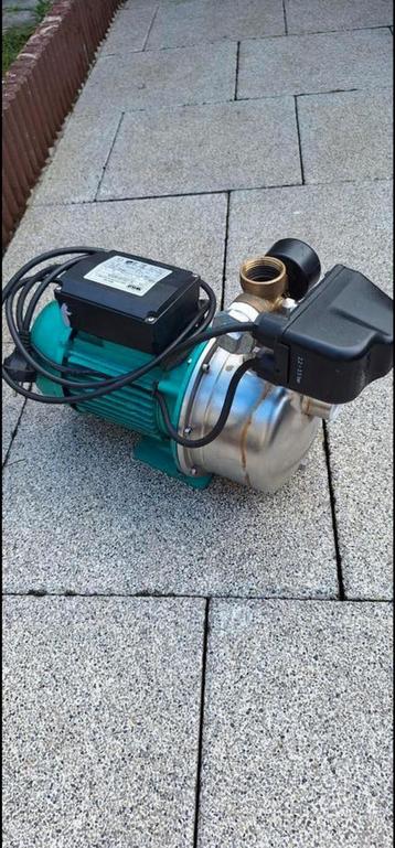 Wilo WJ-203-EM pomp, regenwatertank in uitstekende staat beschikbaar voor biedingen