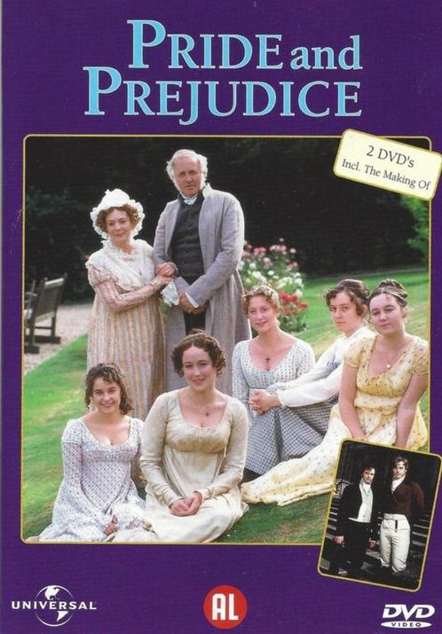 Dvd - Pride and Prejudice (Jane Austin), CD & DVD, DVD | Drame, Comme neuf, Historique ou Film en costumes, Tous les âges, Enlèvement ou Envoi