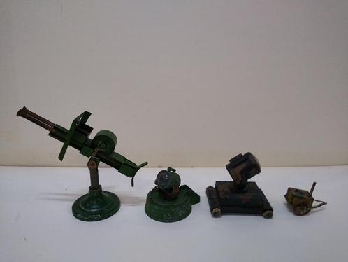 Blikken speelgoed militair (4 stuks), Verzamelen, Militaria | Algemeen, Overige soorten, Ophalen