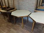 Vier tafels, Huis en Inrichting, Tafels | Eettafels, 100 tot 150 cm, Gebruikt, Ophalen