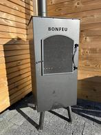 Tuinhaard met barbecue, Ophalen, Zo goed als nieuw
