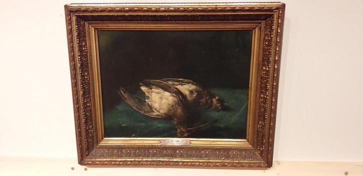 sneppen, Antiek en Kunst, Kunst | Schilderijen | Klassiek, Ophalen of Verzenden