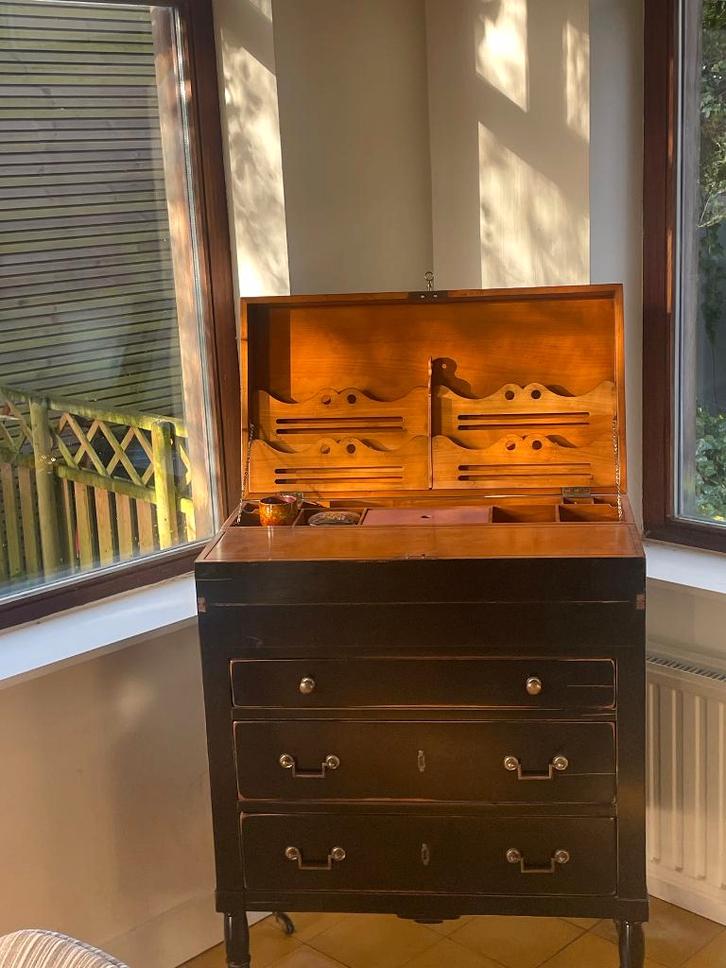 onvoorstelbaar mooie secretaire, Antiquités & Art, Antiquités | Meubles | Armoires, Enlèvement