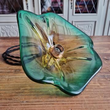 Vintage Murano glazen hanglamp.  beschikbaar voor biedingen