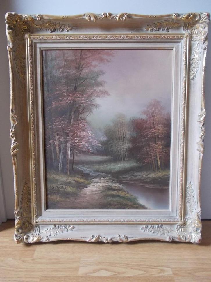 mooi schilderij W.Bosch, Antiek en Kunst, Kunst | Schilderijen | Klassiek, Ophalen