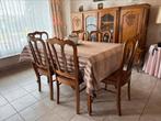 Complete anthieke eetkamer, Ophalen, Gebruikt, 6 tot 8 stoelen