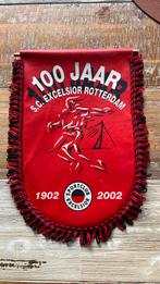 Bannière 100 ans d'Excelsior Rotterdam, Utilisé, Fanion ou Écharpe, Enlèvement ou Envoi