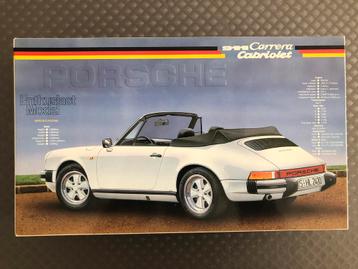 Fujimi 1985 Porsche 911 Carrera Cabriolet Enthusiast Model, Hobby en Vrije tijd, Ophalen of Verzenden, Zo goed als nieuw, Fujimi
