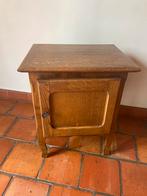 Vintage houten nachtkastje, Ophalen, Gebruikt