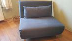 Fauteuil de couchage pliable., Huis en Inrichting, Slaapkamer | Slaapbanken, Ophalen, 100 cm, Eenpersoons, Blauw