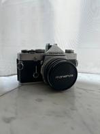 Olympus OM-1 MD met Zuiko Auto-S 50mm f/1.8, Audio, Tv en Foto, Ophalen of Verzenden, Gebruikt, Olympus