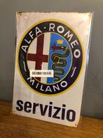 ALFA ROMEO plaatwerkplaat, Verzamelen, Ophalen of Verzenden, Zo goed als nieuw, Auto's