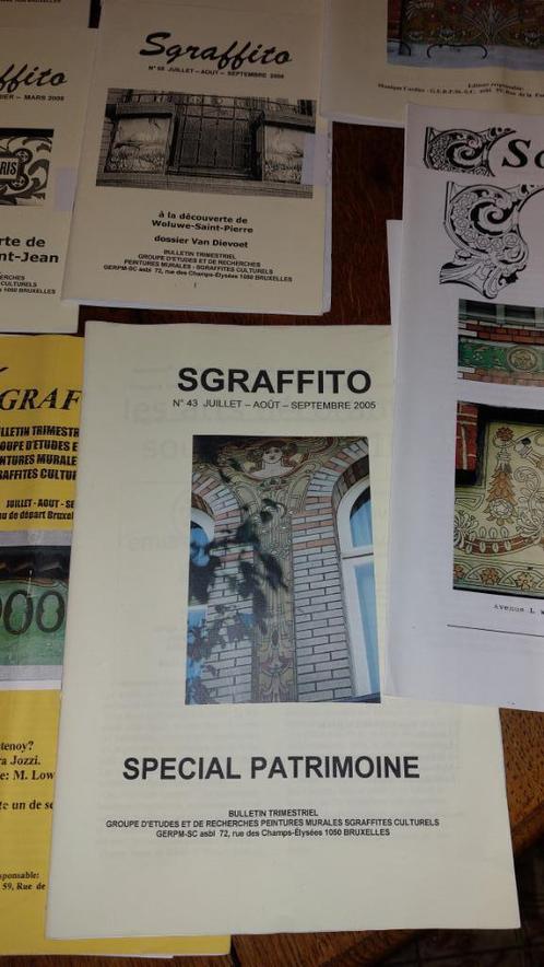 Sgraffito  Sgraffites art nouveau, Boeken, Kunst en Cultuur | Architectuur, Zo goed als nieuw, Overige onderwerpen, Ophalen